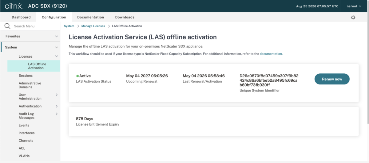 Monitor NetScaler ADC GUI