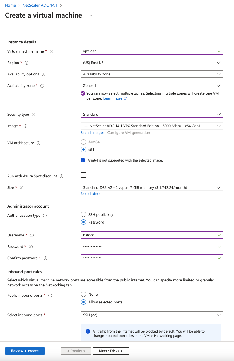 Basics page