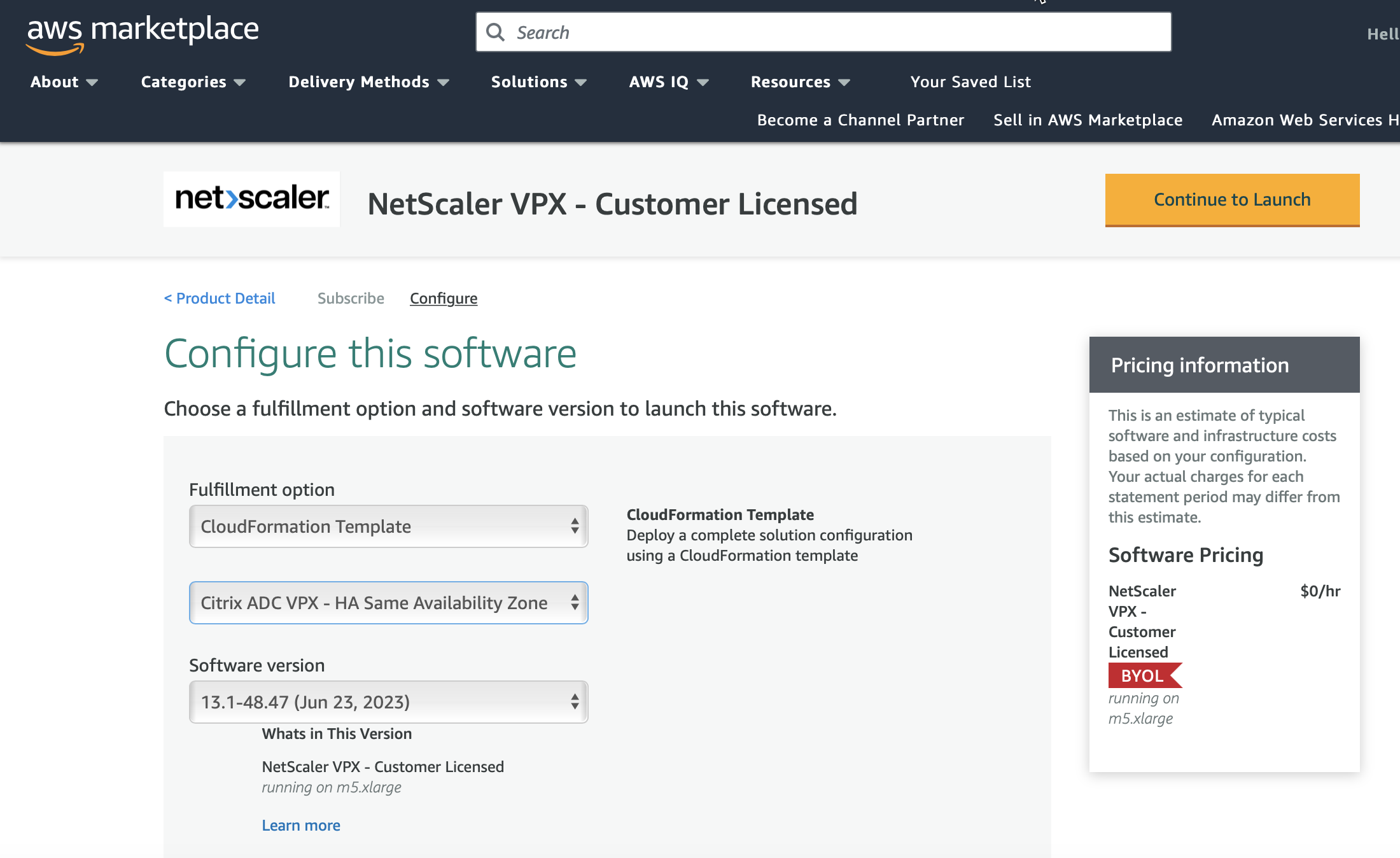 Modèle AWS CloudFormation