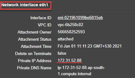 AWS eth1 method3