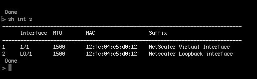 Network interface not enabled