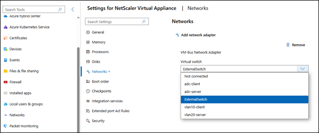 NetScaler Network Adapter