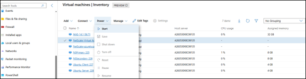 NetScaler Power on