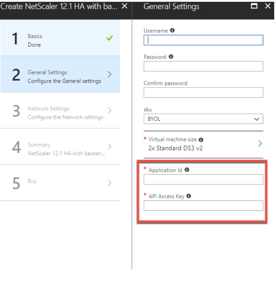 Informations d'identification Azure principales