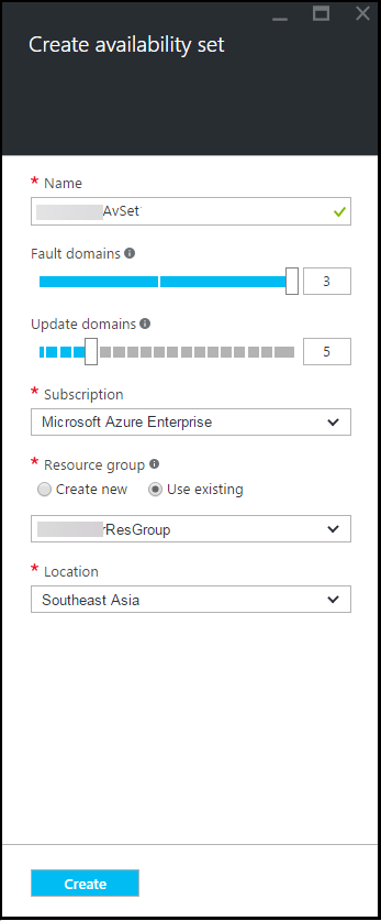 Available configure set