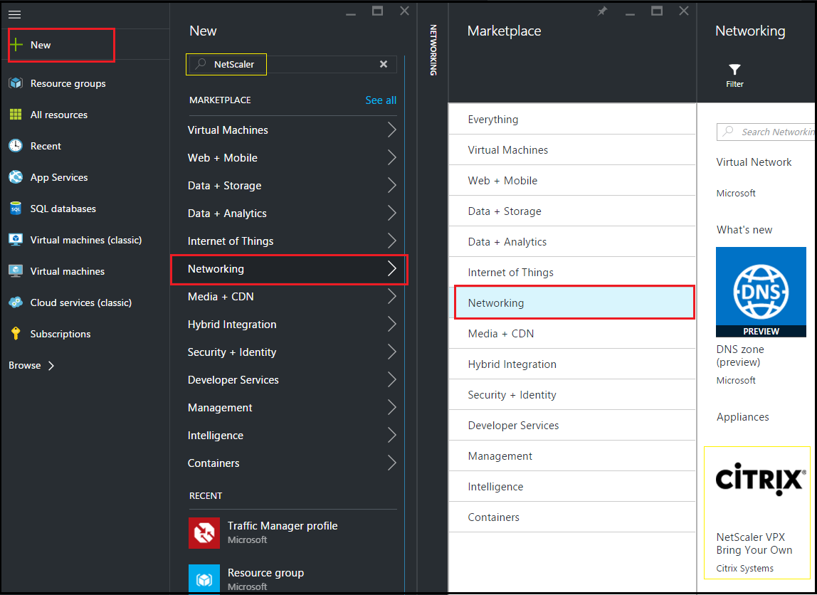 Configurer l'instance VPX