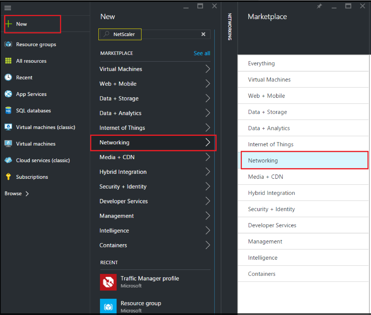 Configure VPX instance