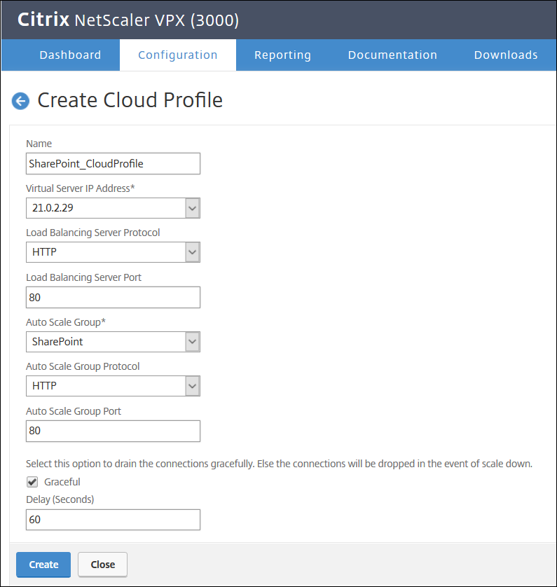 Cloud-Profil erstellen