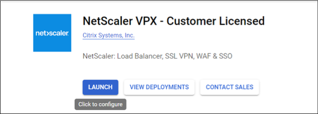 Lancer l'abonnement VPX sur GCP