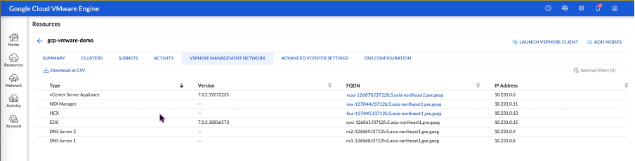 vSphere クライアントを起動する