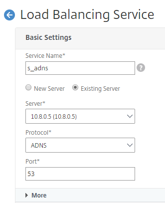 Lastenausgleichsdienst vorhandener Server