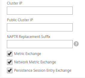 Cluster IP GSLB site