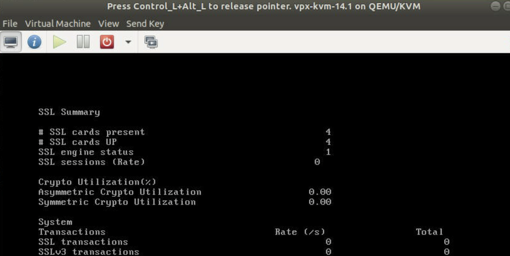 stat SSL 命令