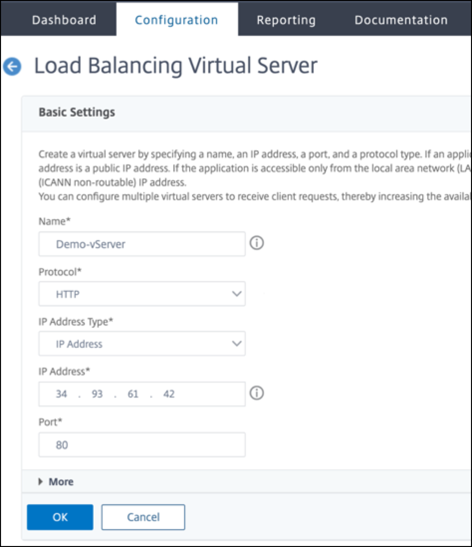 LB Virtual Servers