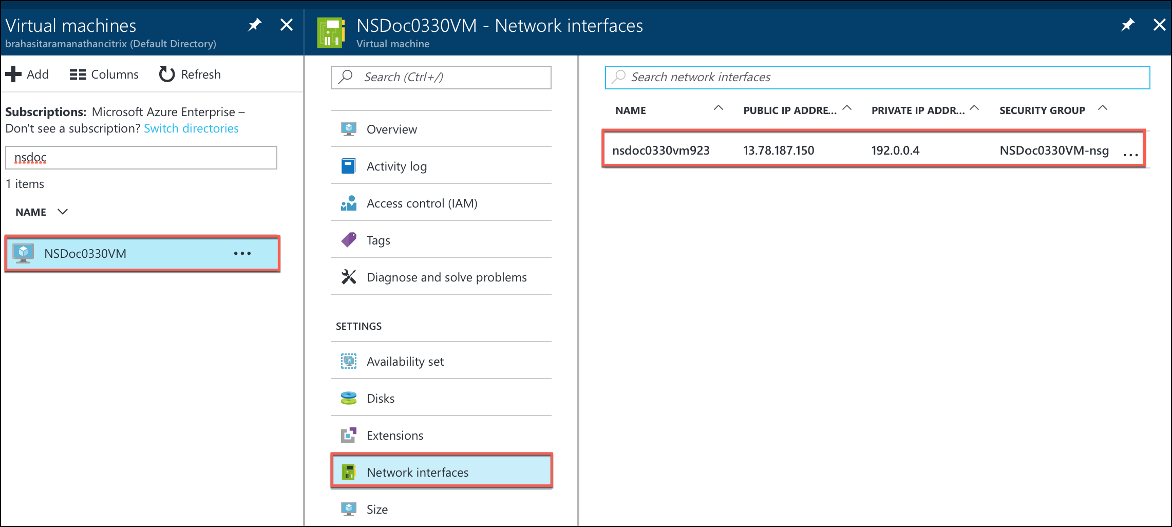 Multi IP NIC