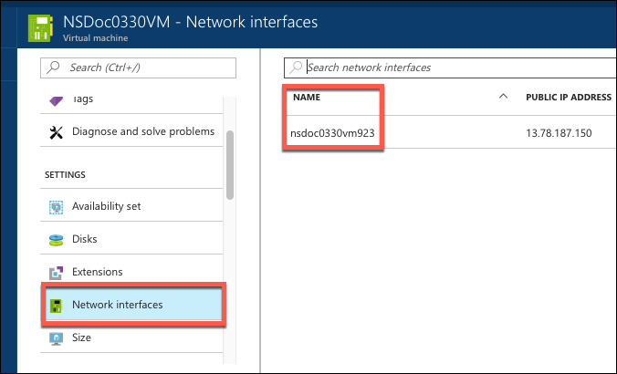 Network interface IIP